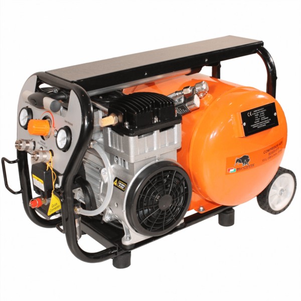 Безмаслен компресор Bisonte SC020-015 , 15l/8bar